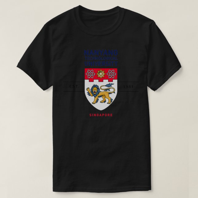 Technologische Universität Nanyang T-Shirt (Design vorne)