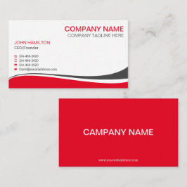 Technology Business Card Visitenkarte