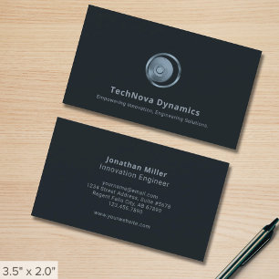 Technology Business Cards Visitenkarte
