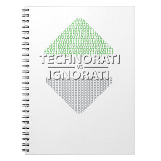 Technorati vs Ignorati Binary Notizblock