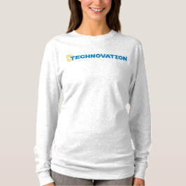 Technovation Logo Shirt für Frauen mit langen Schl