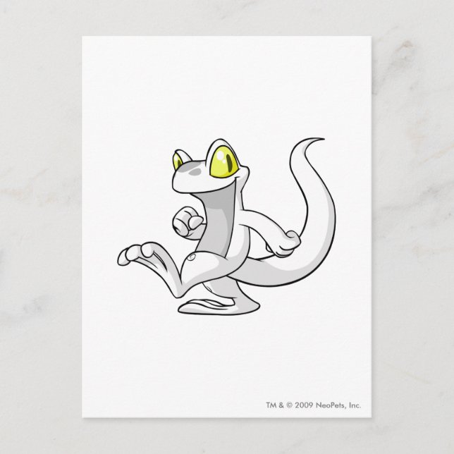 Techo Weiß Postkarte (Vorderseite)