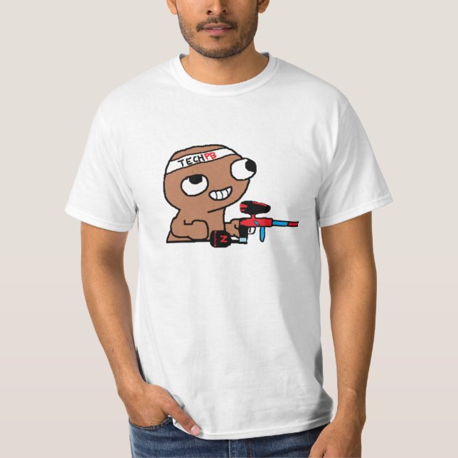 TECHPB Paintball-Shirt T-Shirt (Vorderseite)