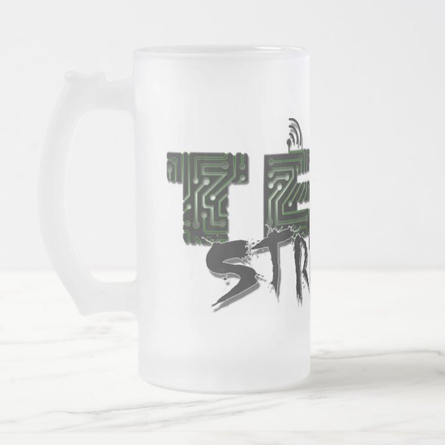 TechStremist mattierte Tasse (Links)