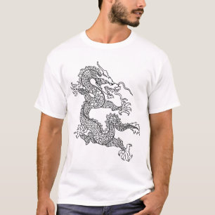 Techstyles Drachet-stück T-Shirt