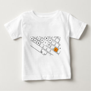 Teclat Ç Baby T-shirt