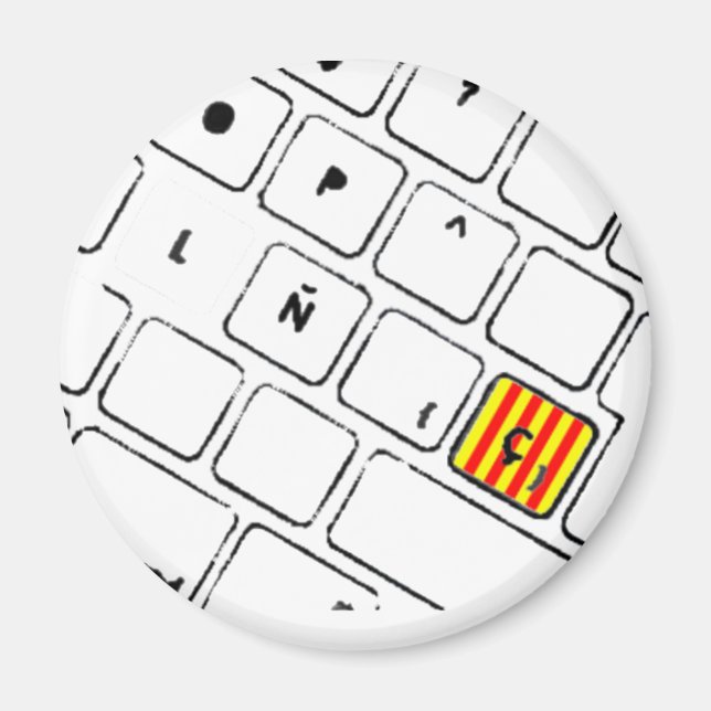 Teclat Ç Magnet (Vorne)