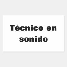 Técnico en sonido