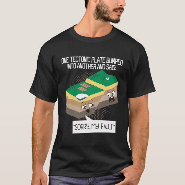 Tectonic Plate - Geology Earth Science Teacher Sei T-Shirt (Vorderseite)