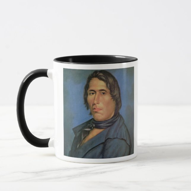 Tecumseh (1768-1813) (Öl auf Leinwand) Tasse (Links)