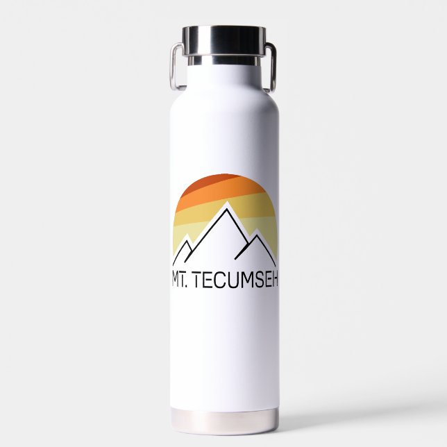 Tecumseh New Hampshire Retro Trinkflasche (Vorne)