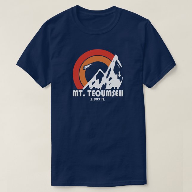 Tecumseh New Hampshire Sun Eagle T-Shirt (Design vorne)
