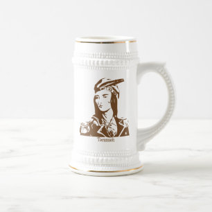 Tecumseh Stein Bierglas