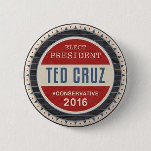 Ted Cruz 2016 Button