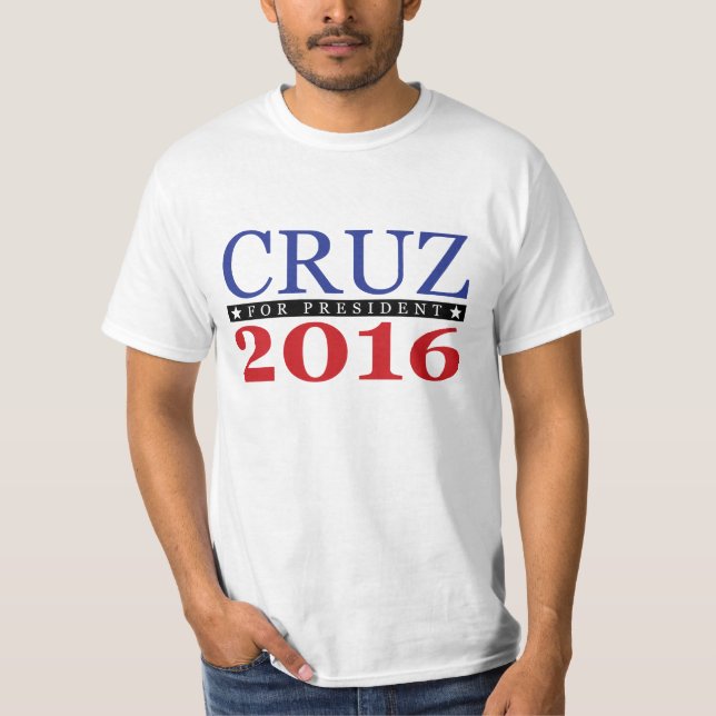 Ted Cruz für Präsidenten 2016 T-Shirt (Vorderseite)