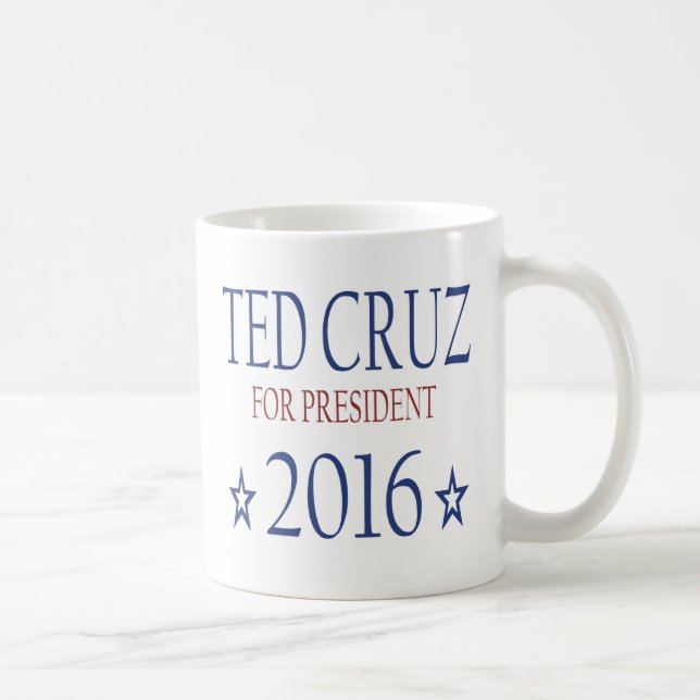 Ted Cruz für Präsidenten 2016 Tasse (Rechts)