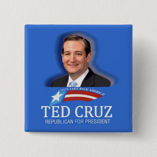 Ted Cruz für Präsidenten im Jahre 2016 Button (Vorderseite)