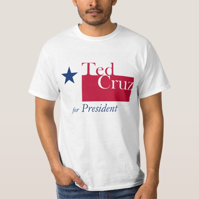 Ted Cruz für Präsidenten T-Shirt (Vorderseite)
