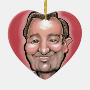 Ted Cruz Keramikornament