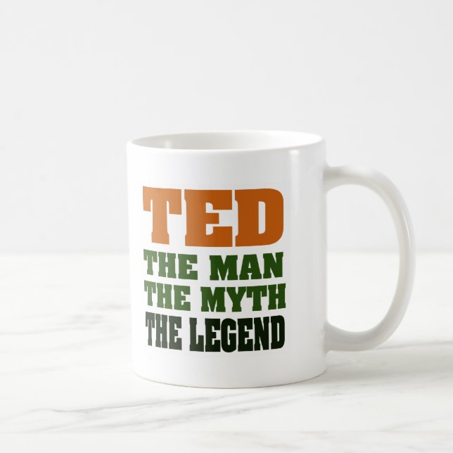 TED - der Mann, der Mythos, die Legende Tasse (Rechts)