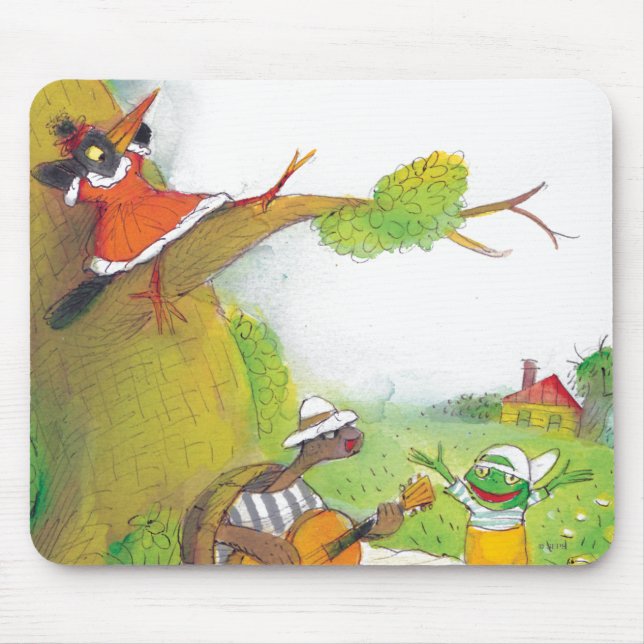 Ted, Ed und Caroll das Picknick 1 Mousepad (Vorne)