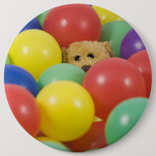 Ted im Bällchenbad Button