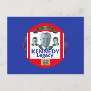 Ted Kennedy 2009 Legacy Postcard Postkarte