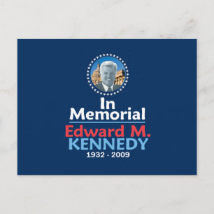 Ted Kennedy Memorial Postcard Postkarte