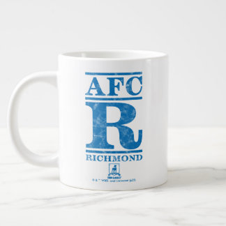Ted Lasso | AFC R Richmond Text Logo Jumbo-Tasse
