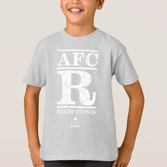 Ted Lasso | AFC R Richmond Text Logo T-Shirt (Vorderseite)