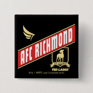 Ted Lasso AFC Richmond Athletic Banner Button