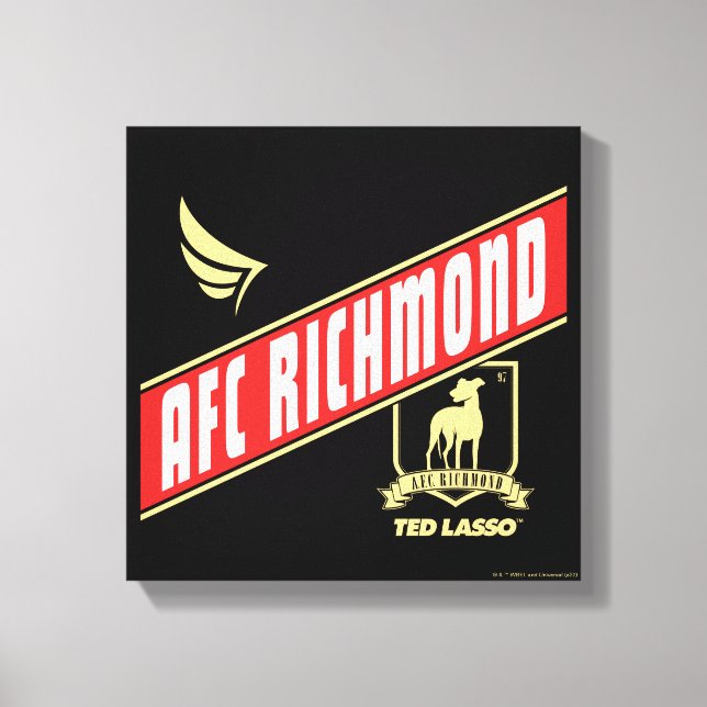 Ted Lasso | AFC Richmond Athletic Banner Leinwanddruck (Vorderseite)