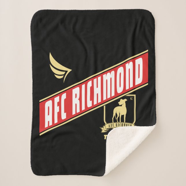 Ted Lasso | AFC Richmond Athletic Banner Sherpadecke (Vorderseite)