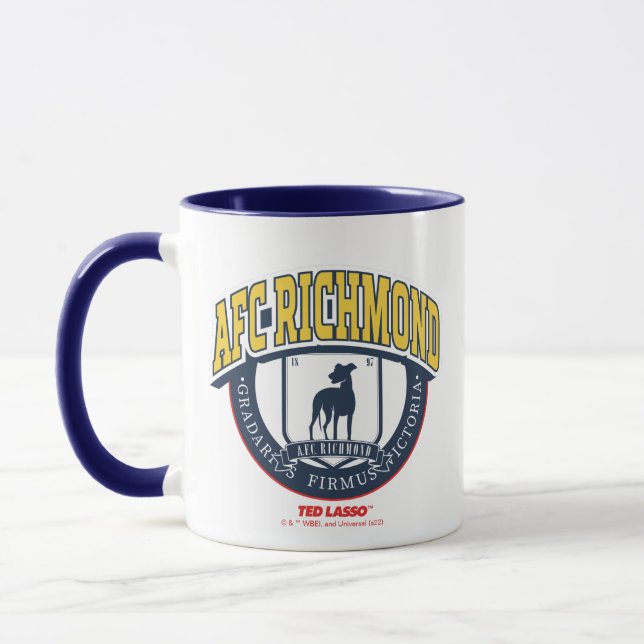 Ted Lasso | AFC Richmond Athletic Circle Abzeichen Tasse (Links)