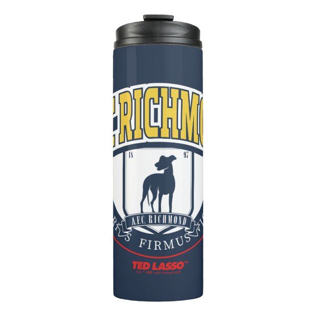 Ted Lasso | AFC Richmond Athletic Circle Abzeichen Thermosbecher (Vorderseite)