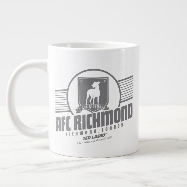 Ted Lasso | AFC Richmond Athletic Stripe Graphic Jumbo-Tasse (Links)