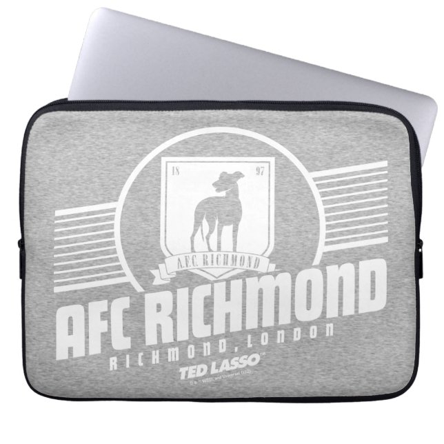 Ted Lasso | AFC Richmond Athletic Stripe Graphic Laptopschutzhülle (Vorderseite)