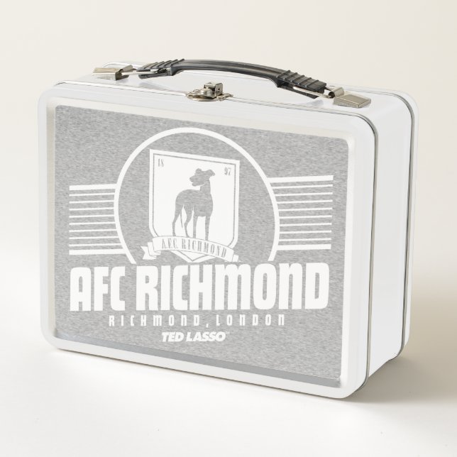 Ted Lasso | AFC Richmond Athletic Stripe Graphic Metall Brotdose (Vorderseite)