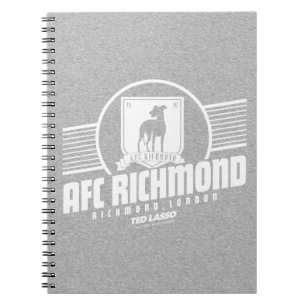 Ted Lasso   AFC Richmond Athletic Stripe Graphic Notizblock