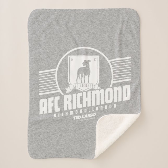 Ted Lasso | AFC Richmond Athletic Stripe Graphic Sherpadecke (Vorderseite)