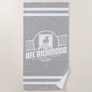 Ted Lasso   AFC Richmond Athletic Stripe Graphic Strandtuch