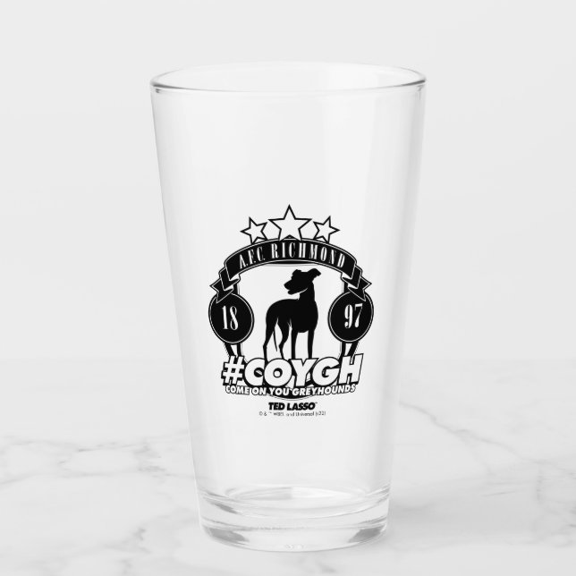 Ted Lasso | AFC Richmond #COYGH Glas (Vorderseite)