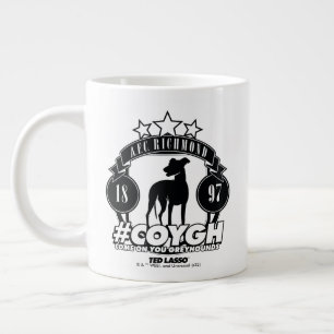 Ted Lasso   AFC Richmond #COYGH Jumbo-Tasse