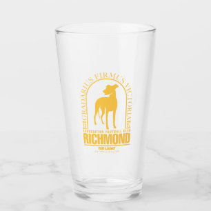 Ted Lasso   AFC Richmond Gold Arched Logo Glas