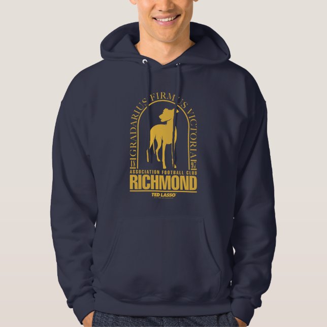 Ted Lasso | AFC Richmond Gold Arted Logo Hoodie (Vorderseite)