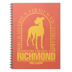 Ted Lasso   AFC Richmond Gold Arted Logo Notizblock