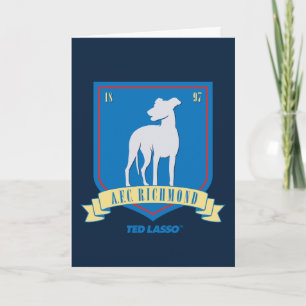 Ted Lasso AFC Richmond Team Logo Karte
