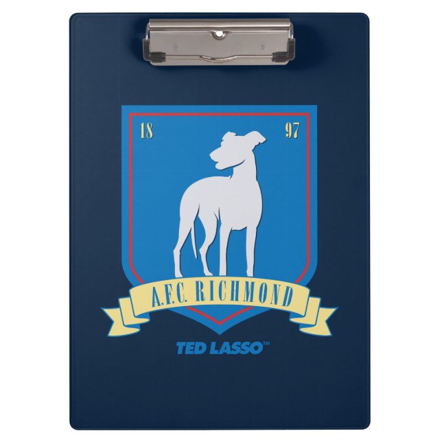 Ted Lasso | AFC Richmond Team Logo Klemmbrett (Vorderseite)