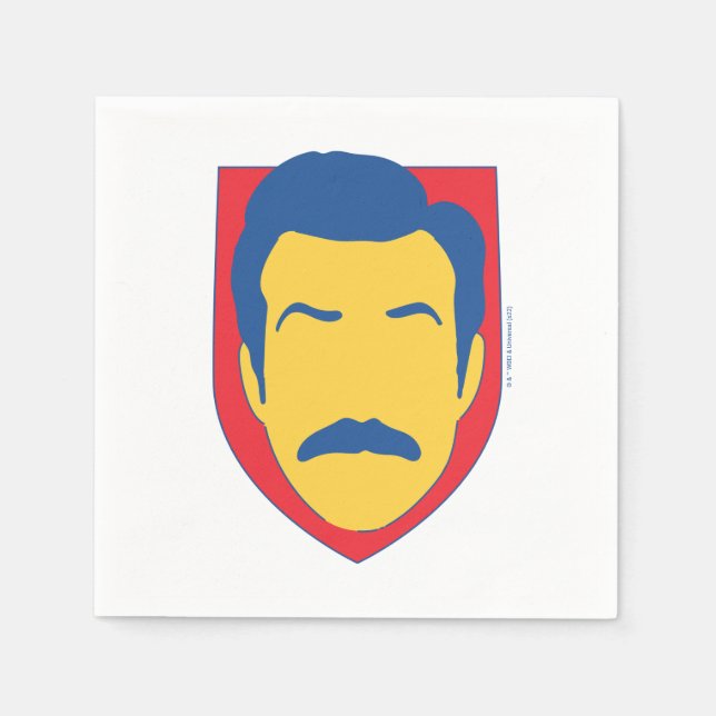 Ted Lasso Badge Serviette (Vorderseite)
