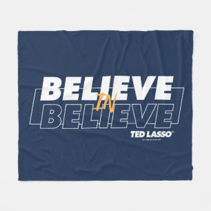 Ted Lasso   Believe in Believe Fleecedecke